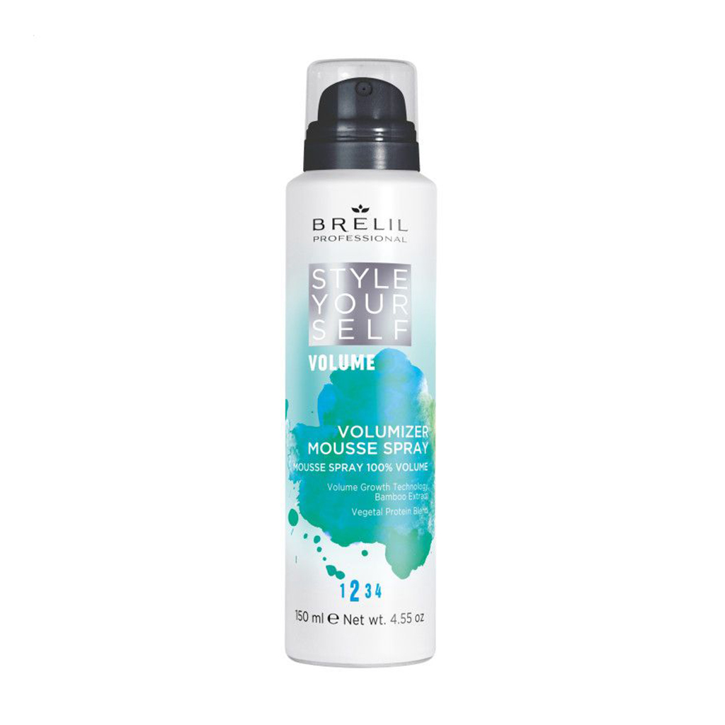 Спрей-мус Brelil Style Yourself Volume Volumizer Mousse Spray для об'єму волосся, 150 мл